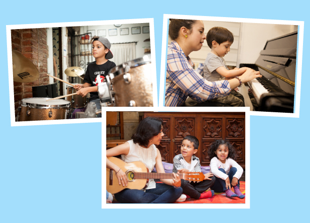 Clases de instrumento para niños México